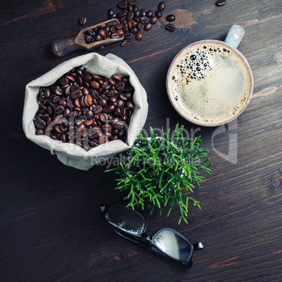 Still life with coffee