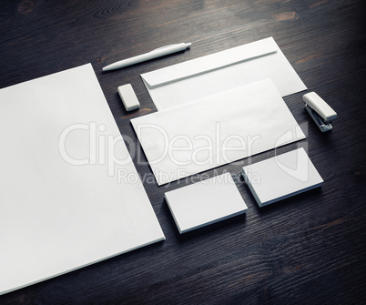 Blank branding template