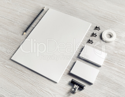 Stationery mock up