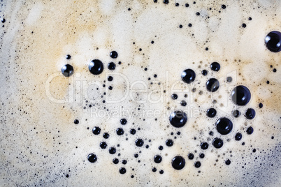 Coffee foam background