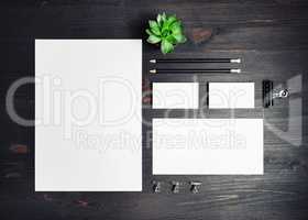 Blank stationery template