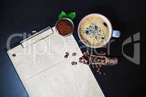 Coffee and stationery