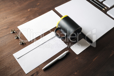 Photo of blank stationery