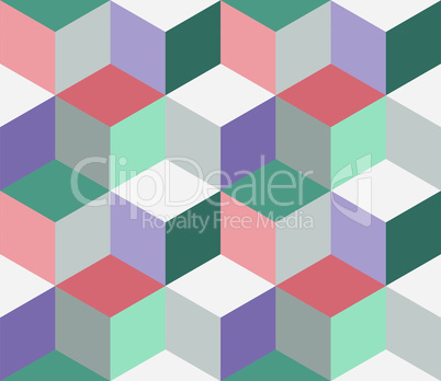 Geometric colorful seamless pattern design