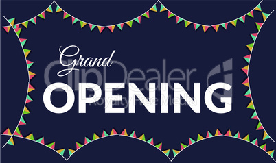 grand opening invitation card is just for you