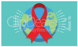 world aids day on earth is just started