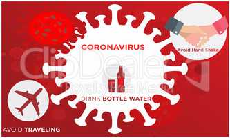 Avoid handshake and Traveling During Corona Virus