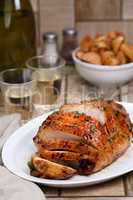 Baked turkey breast