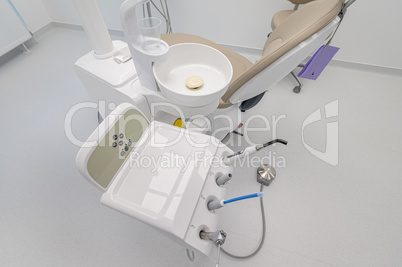 Dentistry medical office, special equipment
