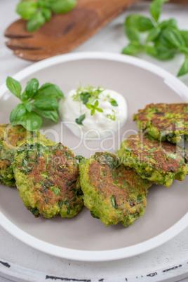 Vegetarische Gemüse Patties