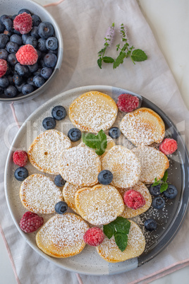 Mini Cereal Pancakes