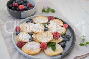 Mini Cereal Pancakes