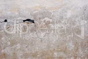 Detail of dirty concrete wall