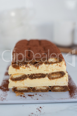 Tiramisu Semifreddo Eiscreme Parfait