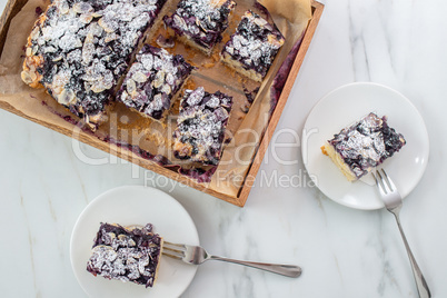 Blaubeer Kuchen