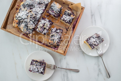 Blaubeer Kuchen