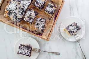 Blaubeer Kuchen