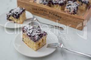 Blaubeer Kuchen