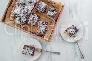 Blaubeer Kuchen