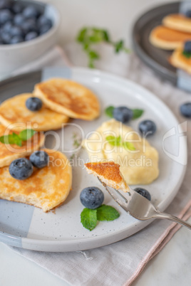 Milchreis Pancakes