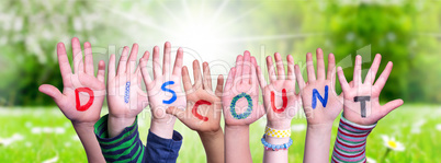 Children Hands Building Word Discount, Grass Meadow