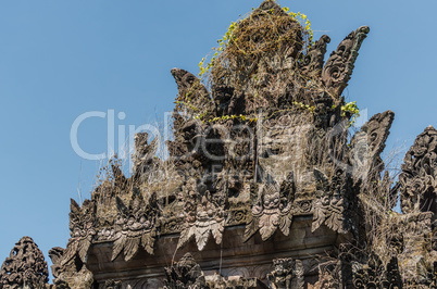 abandoned temple in bali