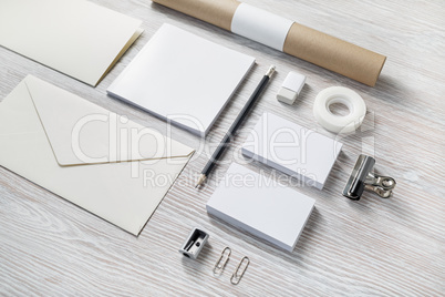 Photo of blank stationery