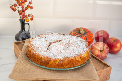 Pumpkin Pie, Amerikanischer Kürbiskuchen