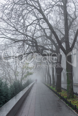 Primorsky Boulevard in Odessa, Ukraine