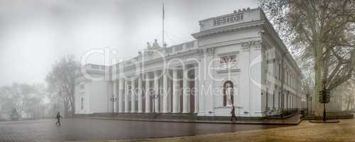City hall building in Odessa, Ukraine
