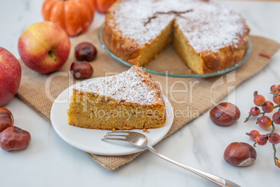 Pumpkin Pie, Amerikanischer Kürbiskuchen