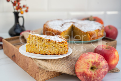 Pumpkin Pie, Amerikanischer Kürbiskuchen