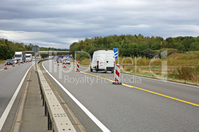 Stockender Verkehr