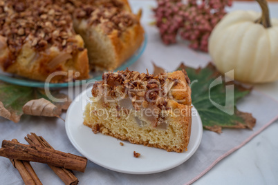 Birnen Streusel Kuchen