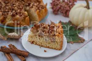 Birnen Streusel Kuchen