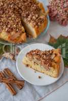 Birnen Streusel Kuchen