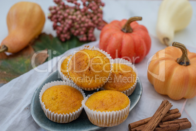 Kürbis Muffins