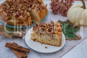 Birnen Streusel Kuchen