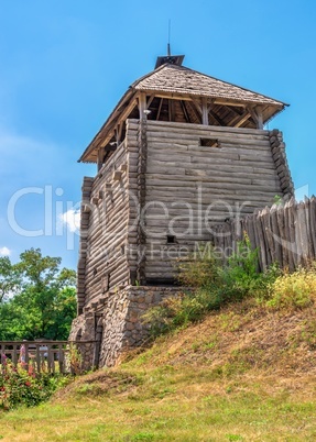 Watchtower in the National Reserve Khortytsia, Zaporozhye, Ukrai
