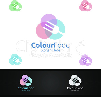 Food Logo for Restaurant or Cafe