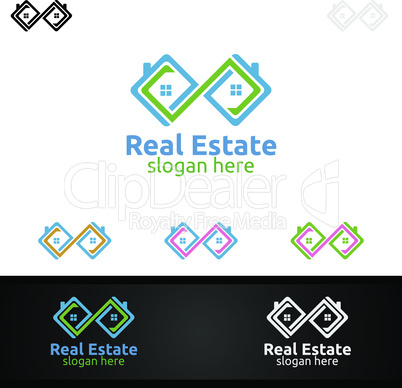 Real Estate Infinity Logo Design