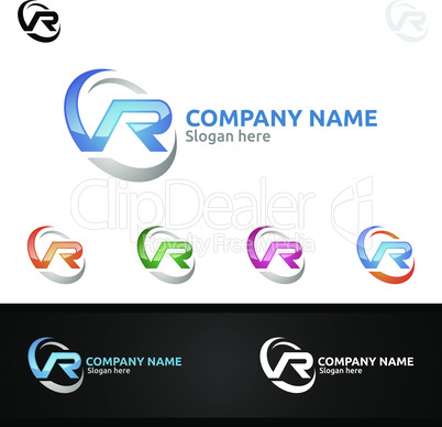 Letter R for Digital Logo, Marketing, Financial, Advisor or Invest Design