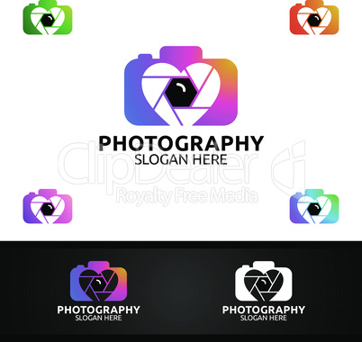 Love Camera Photography Logo