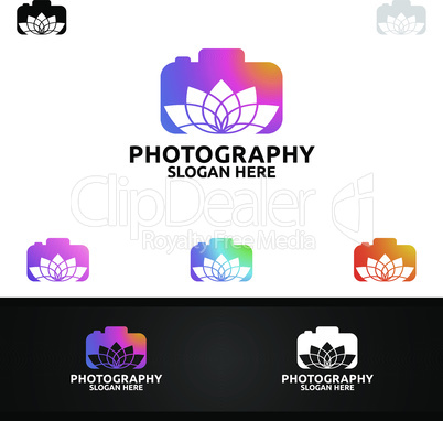 Nature Camera Photography Logo