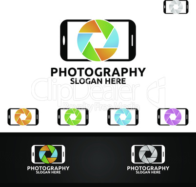 Mobile Camera Photography Logo