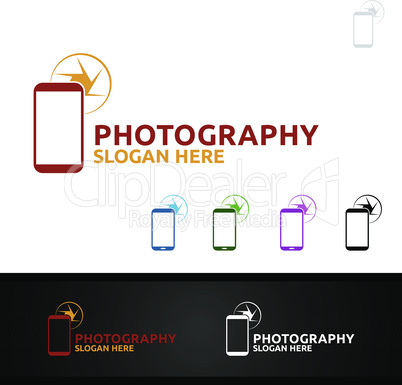 Mobile Camera Photography Logo