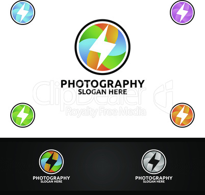 Fast Speed Camera Photography Logo