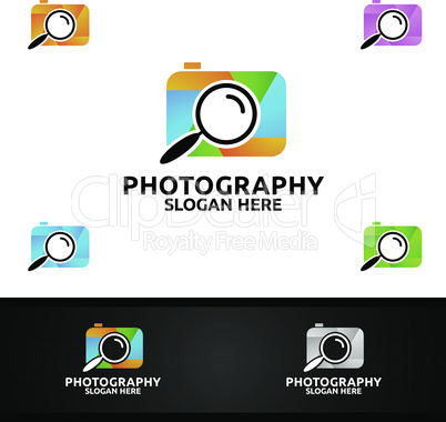 Search Camera Photography Logo