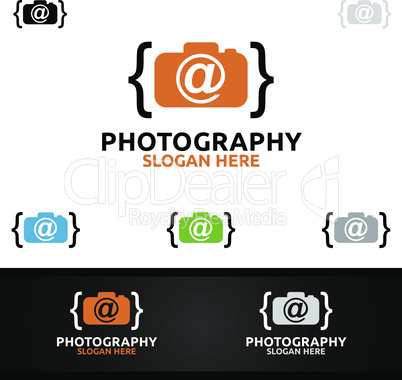 Code Camera Photography Logo
