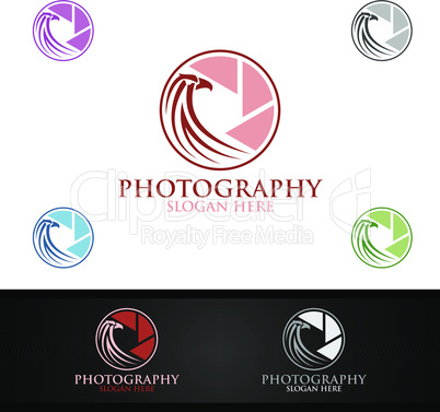 Eagle Camera Photography Logo